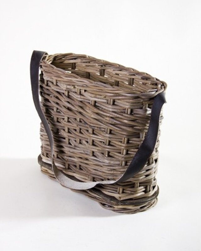 Rene Houtman Vensterbank Mand | Rattan | H30 x B40 x D15 cm