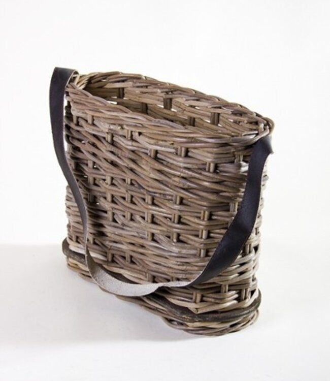 Rene Houtman Vensterbank Mand | Rattan | H30 x B40 x D15 cm