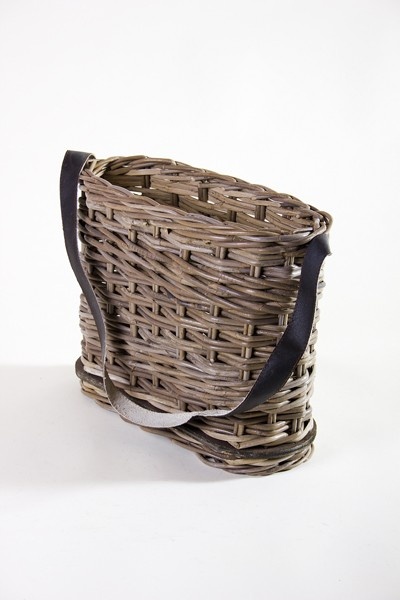 Rene Houtman Vensterbank Mand | Rattan | H30 x B40 x D15 cm
