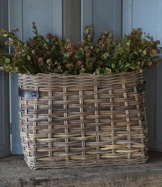 Rene Houtman Vensterbank Mand | Rattan | H40 x B53 x D22 cm