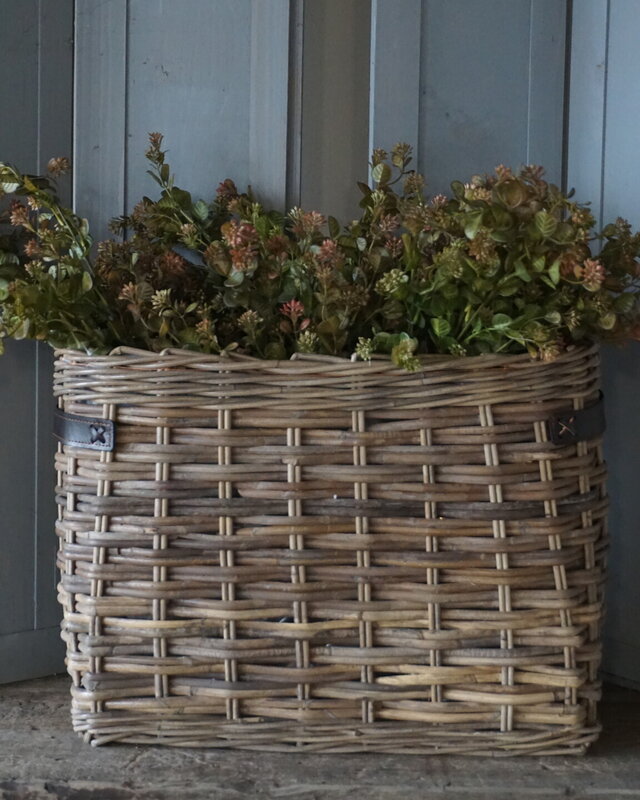Rene Houtman Vensterbank Mand | Rattan | H40 x B53 x D22 cm