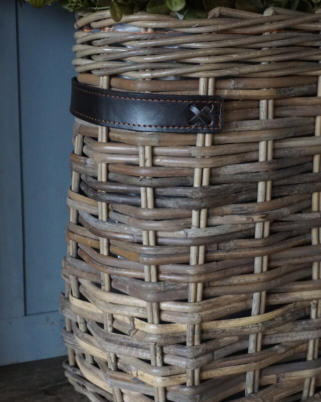 Rene Houtman Vensterbank Mand | Rattan | H40 x B53 x D22 cm