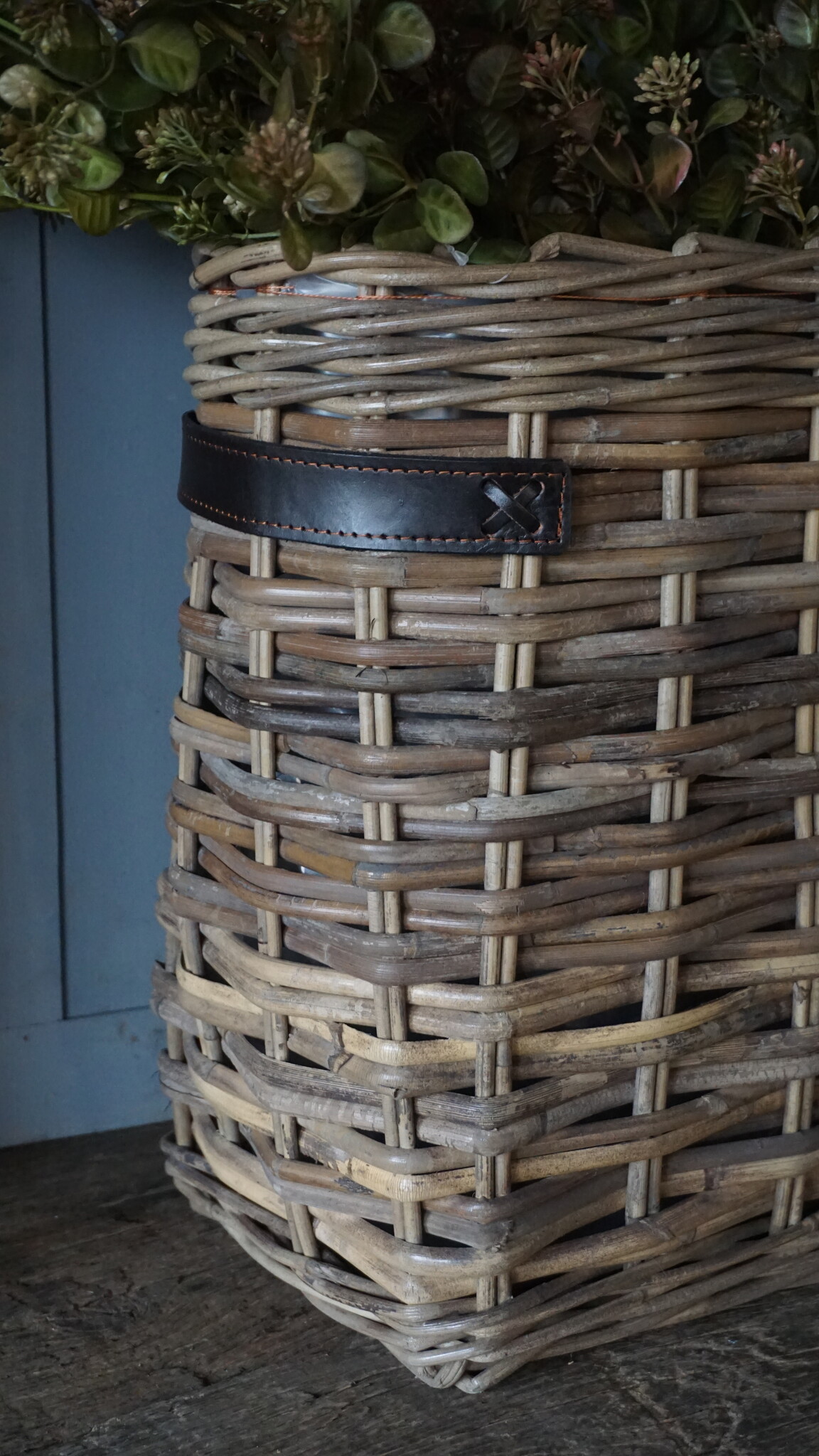 Rene Houtman Vensterbank Mand | Rattan | H40 x B53 x D22 cm