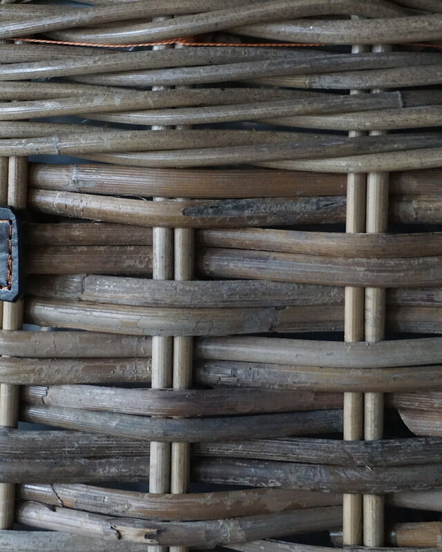 Rene Houtman Vensterbank Mand | Rattan | H40 x B53 x D22 cm