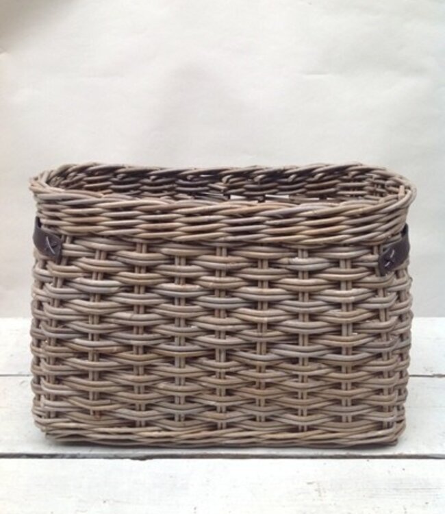 Rene Houtman Vensterbank Mand | Rattan | H40 x B53 x D22 cm