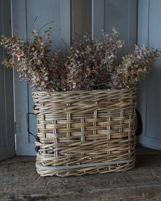 Rene Houtman Vensterbank Mand | Rattan | H30 x B40 x D18 cm