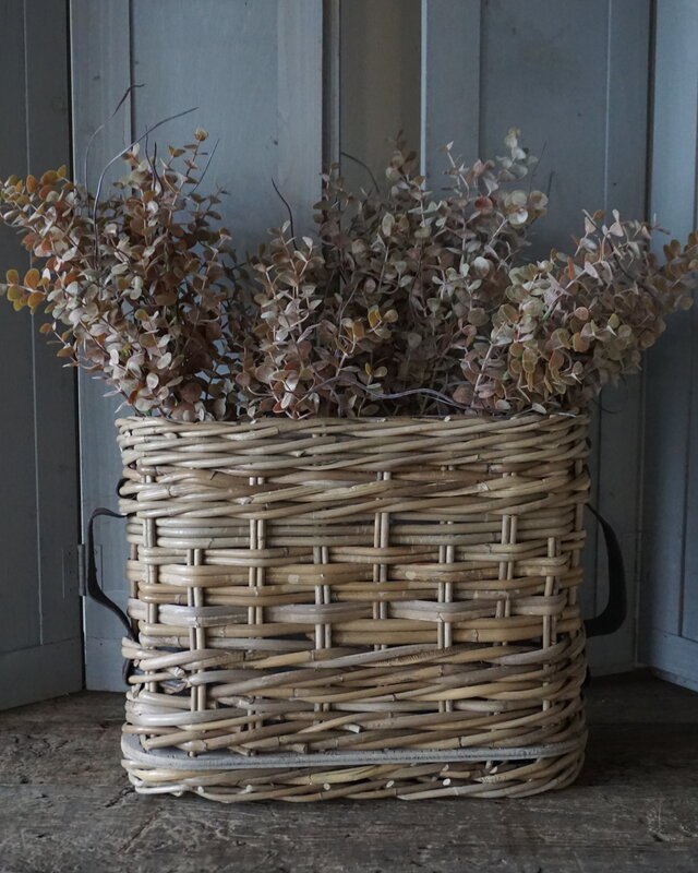 Rene Houtman Vensterbank Mand | Rattan | H30 x B40 x D18 cm