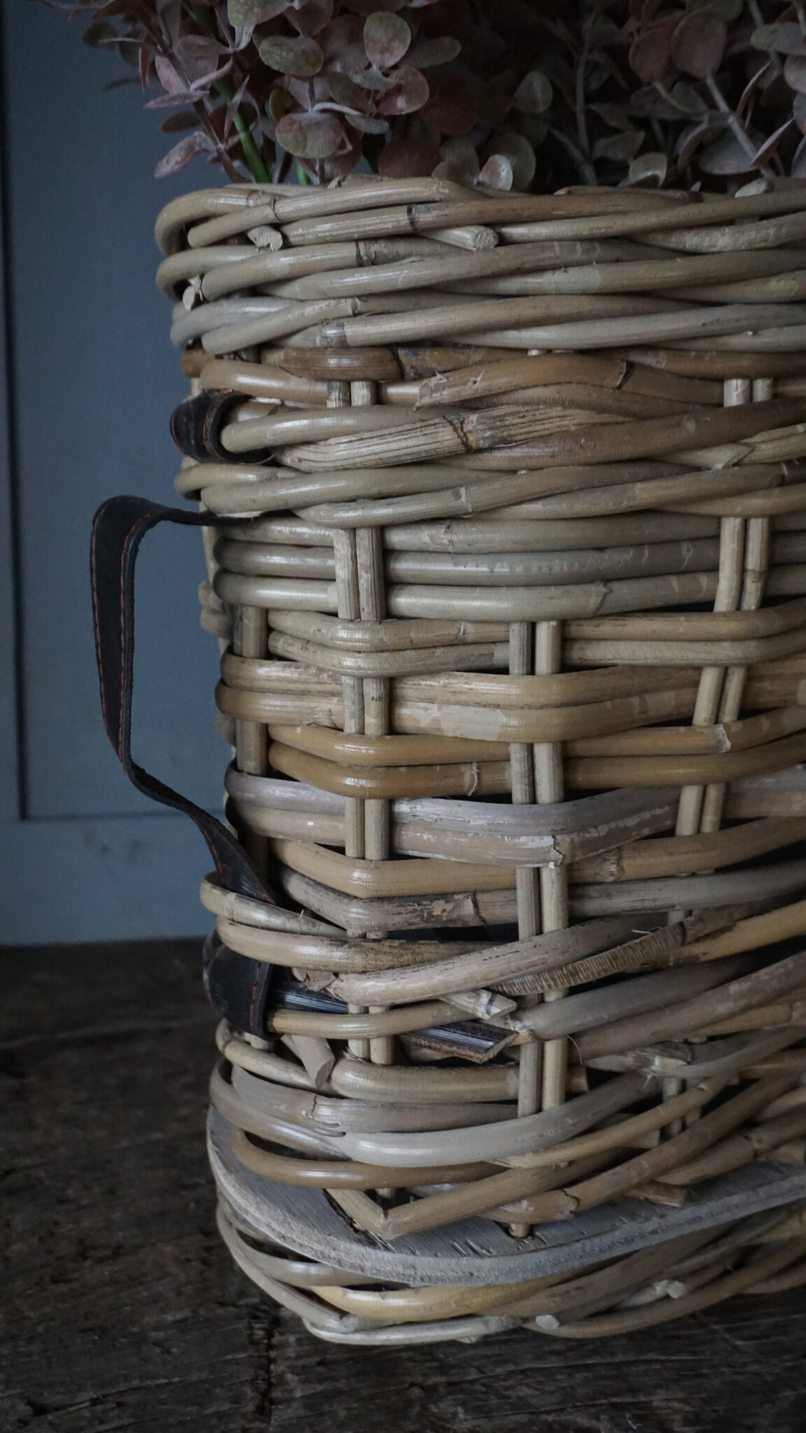 Rene Houtman Vensterbank Mand | Rattan | H30 x B40 x D18 cm