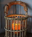 Rene Houtman Windlicht | Rotan | Geitenvacht | H20 x D20 cm