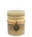 Countryfield Kaars effen ro Ø7h7cm Tonnie S beige-L7,3B7,3H7,2CM