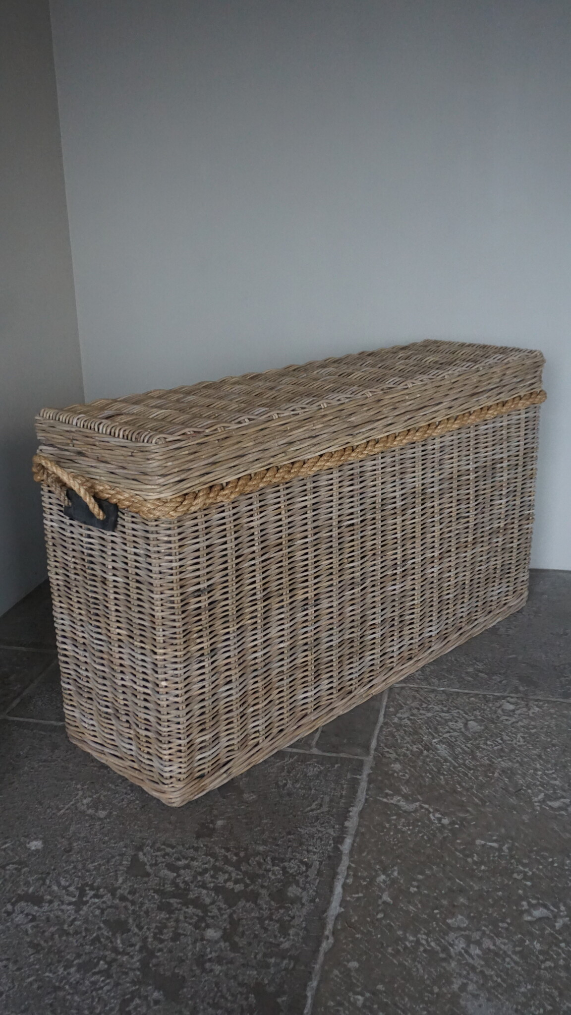 Rene Houtman Dekenkist XL | Rotan | H77 x B140 x D40 cm