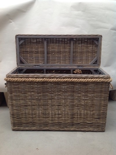 Rene Houtman Dekenkist XL | Rotan | H77 x B140 x D40 cm