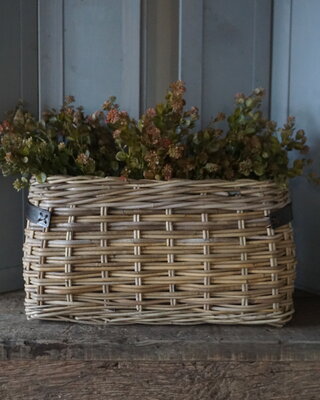Rene Houtman Vensterbank Mand | Rattan | H30 x B53 x D22 cm