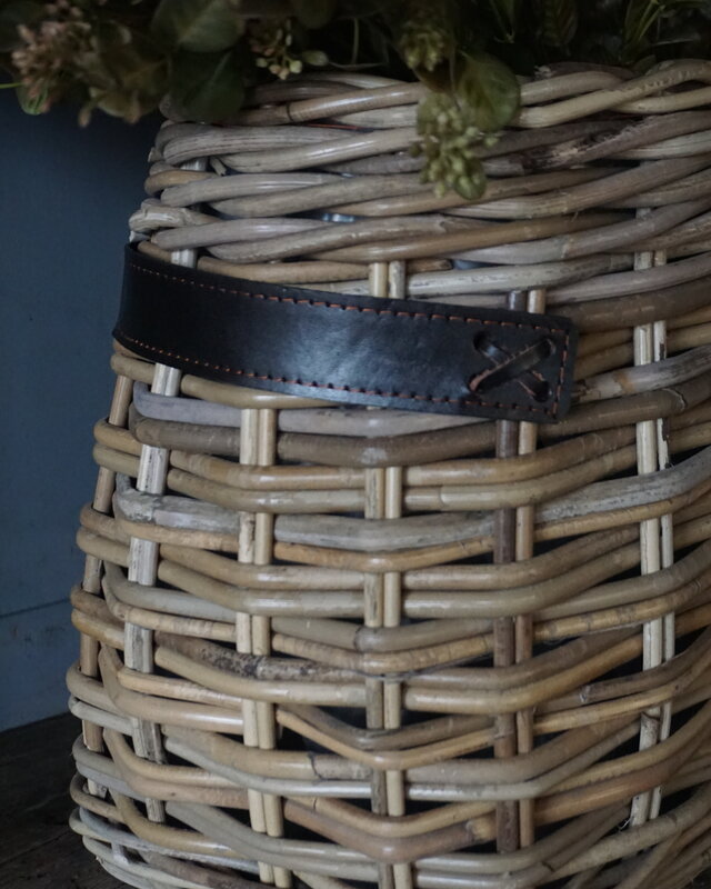 Rene Houtman Vensterbank Mand | Rattan | H30 x B53 x D22 cm
