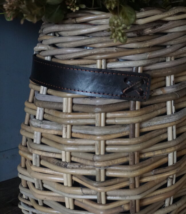 Rene Houtman Vensterbank Mand | Rattan | H30 x B53 x D22 cm