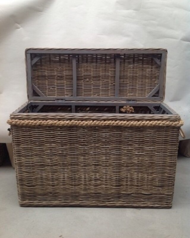 Rene Houtman Dekenkist/Salontafel XL | Rotan | H50 x B120 x D45 cm