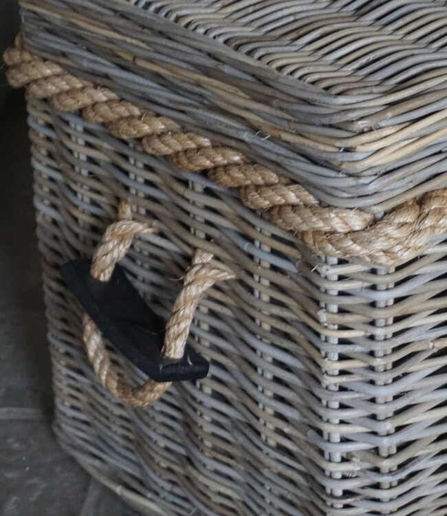 Rene Houtman Dekenkist/Salontafel XL | Rotan | H50 x B120 x D45 cm