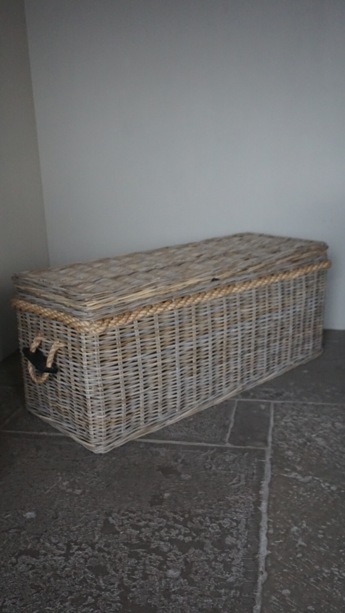 Rene Houtman Dekenkist/Salontafel XL | Rotan | H50 x B120 x D45 cm