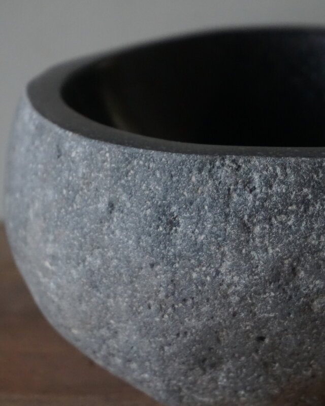 Rene Houtman Kleine Stenen Waskom + Spoelgat | H13 x B28 x D26 cm