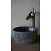 Kleine Stenen Waskom + Spoelgat | H13 x B25 x D20 cm