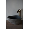 Kleine Stenen Waskom + Spoelgat | H13 x B27 x D21 cm