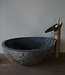 Rene Houtman Medium Stenen Waskom + Spoelgat | H15 x B38 x D38 cm