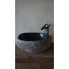 Medium Stenen Waskom + Spoelgat | H16 x B39 x D38 cm