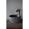 Kleine Stenen Waskom + Spoelgat | H13 x B25 x D23 cm