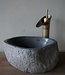 Rene Houtman Kleine Stenen Waskom + Spoelgat | H13 x B30 x D26 cm