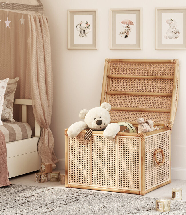 Mojo Boutique Handgemaakte houten opbergkist