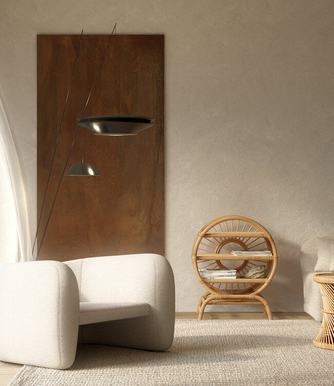 Mojo Boutique Japandi ronde boekenkast of speelgoedkast