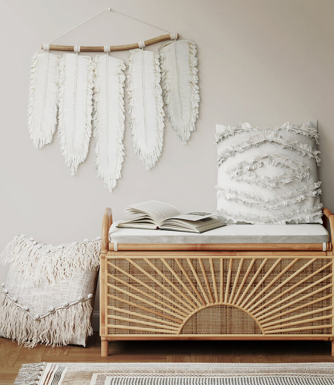 Mojo Boutique Lucy Naturel Rotan Kist/Bank