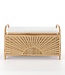 Mojo Boutique Lucy Naturel Rotan Kist/Bank