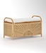 Mojo Boutique Lucy Naturel Rotan Kist/Bank