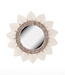 Mojo Boutique Natuurlijke boho-chic Japandi ronde spiegel