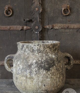 Be-Uniq Oude Verweerde Pot | Indonesie | H27 x B40 x D31 cm