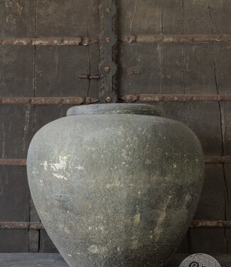 Be-Uniq Oude Verweerde Pot | Indonesie | H56 x D58 cm