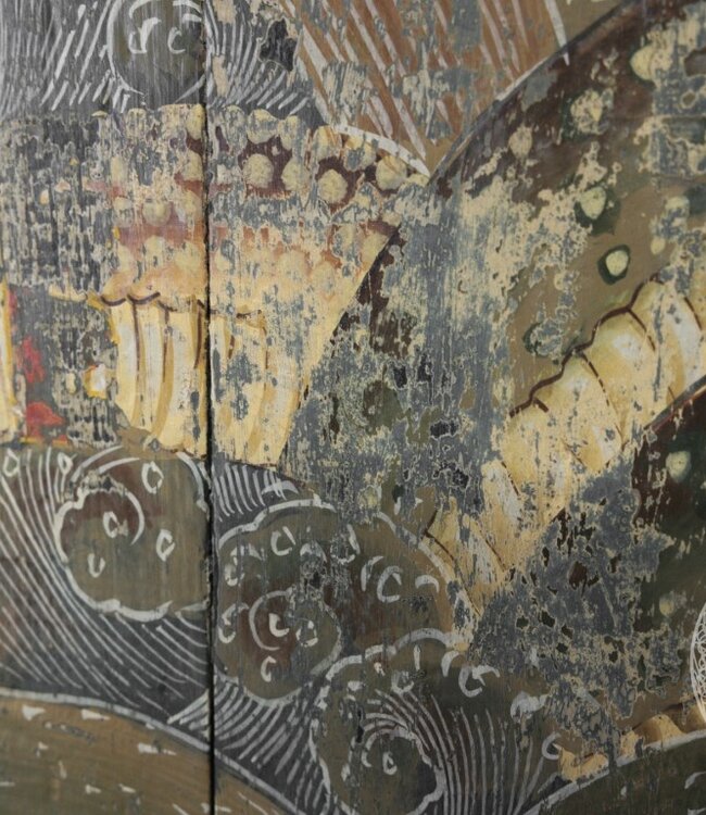 Be-Uniq Handbeschilderd Wandpaneel | H100 x B100 x D4 cm