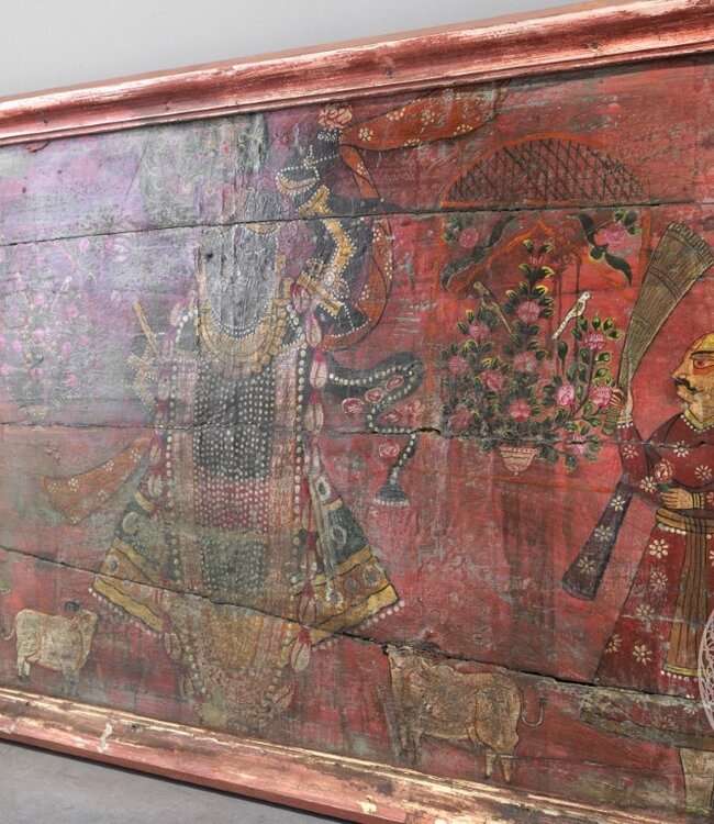 Be-Uniq Beschilderd Wandpaneel | India | H86 x B153 x D7 cm