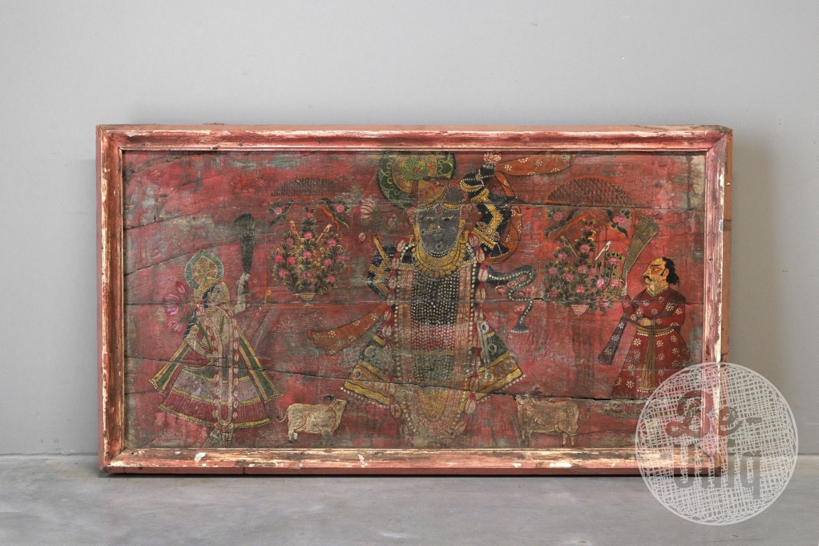 Be-Uniq Beschilderd Wandpaneel | India | H86 x B153 x D7 cm