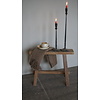 Oud Eikenhouten Bankje | H46xB59xD14 cm