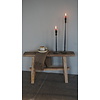Oud Eikenhouten Bankje | H45xB80xD20 cm
