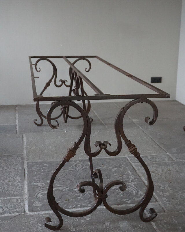 Rene Houtman Gietijzeren Onderstel Romaro | H73 x B200 x D70 cm