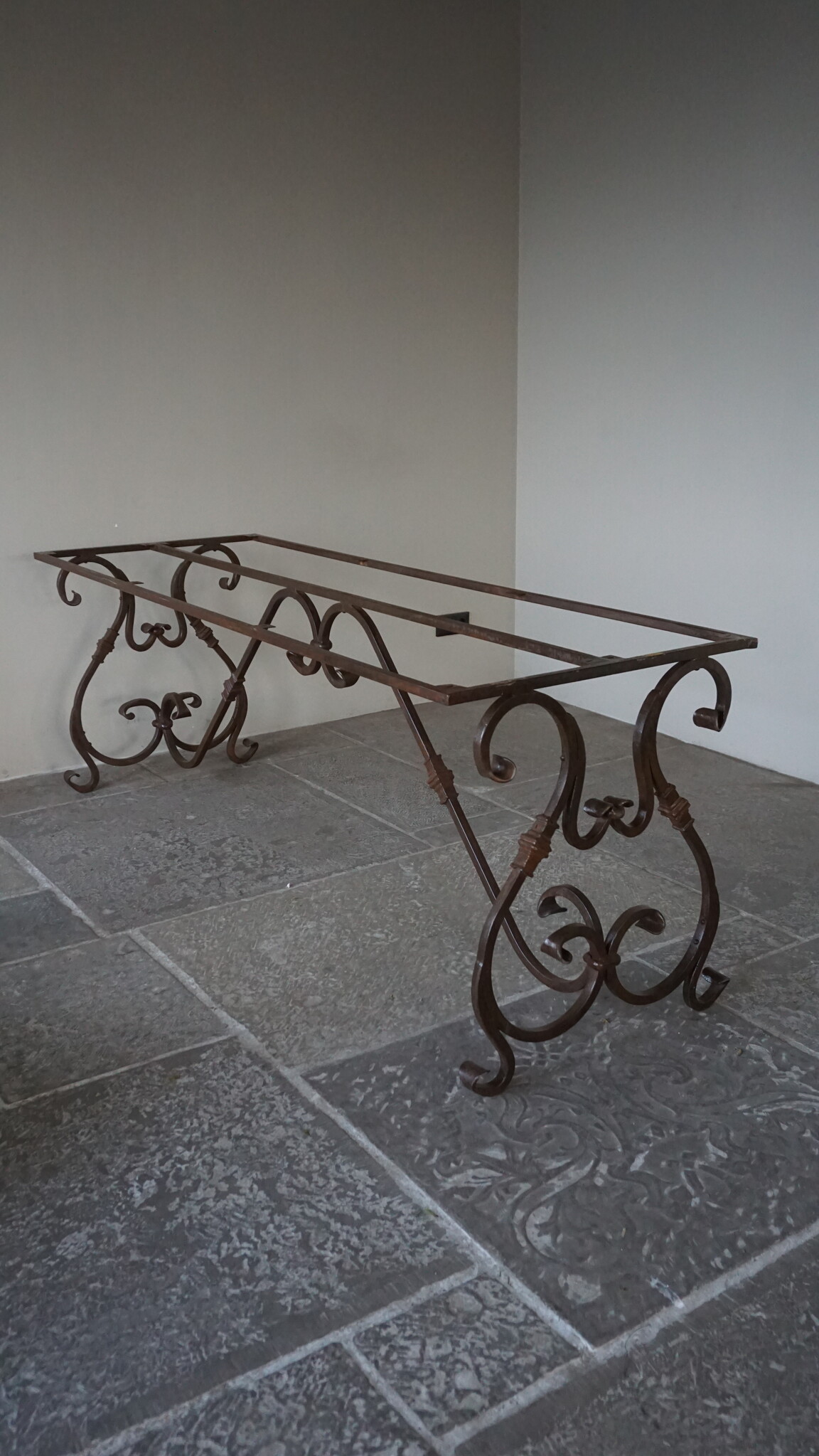 Rene Houtman Gietijzeren Onderstel Romaro | H73 x B200 x D70 cm