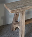 Rene Houtman Oud Eikenhouten Bankje | H45xB80xD19 cm
