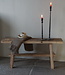 Rene Houtman Oud Eikenhouten Bankje | Nr 1 | H45xB100xD20 cm