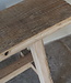 Rene Houtman Oud Eikenhouten Bankje | Nr 1 | H45xB100xD20 cm