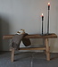 Rene Houtman Oud Eikenhouten Bankje | Nr 2 | H45xB100xD20 cm
