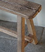 Rene Houtman Oud Eikenhouten Bankje | Nr 3 | H46xB100xD20 cm