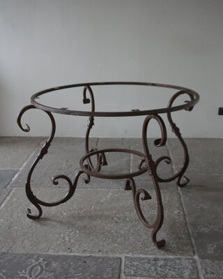Rene Houtman Gietijzeren Onderstel Romaro | Rond | H73 x D100 cm